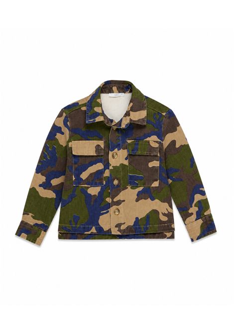 Camicia con stampa U+E' BY MISS GRANT | UEM0911KCAMO